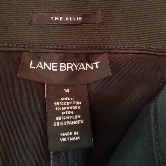 👖🌸💐LANE BRYANT Allie Ruffle Hem Floral Ankle Pants | Size 14 - Picture 10 of 10